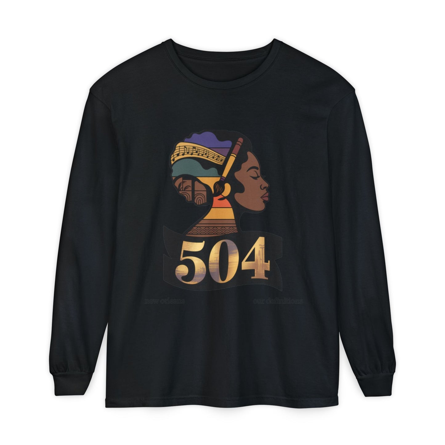 504 Queen Long Sleeve Tee
