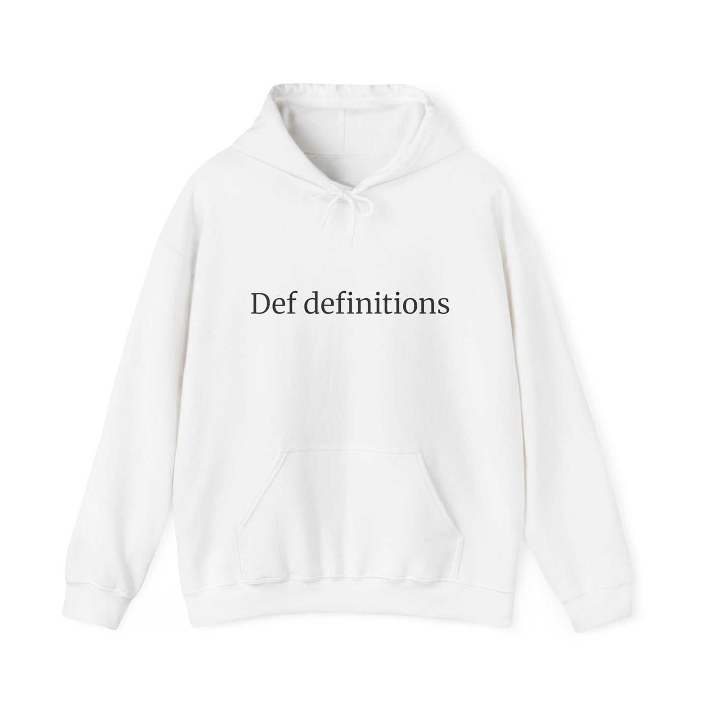 Defdefinitions™: Original Hoodie