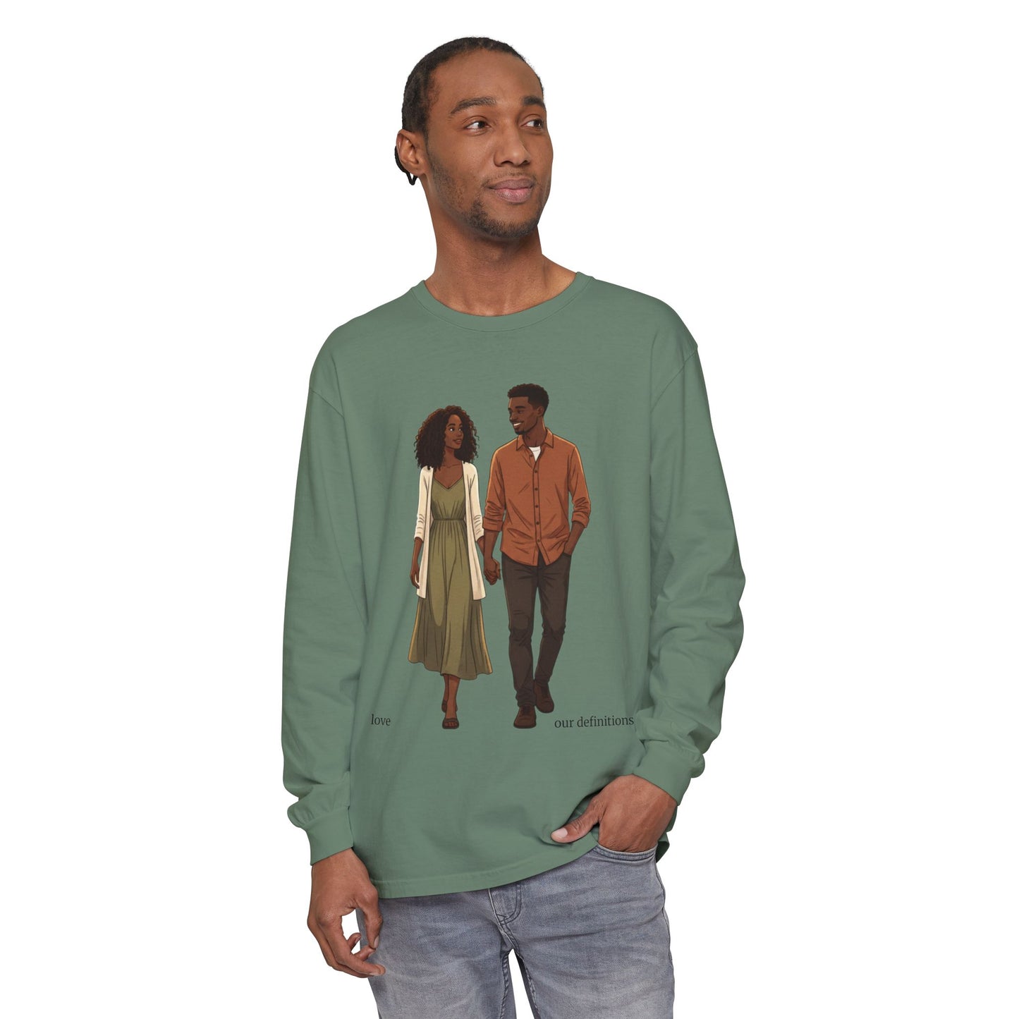 Walking Love Long Sleeve Tee