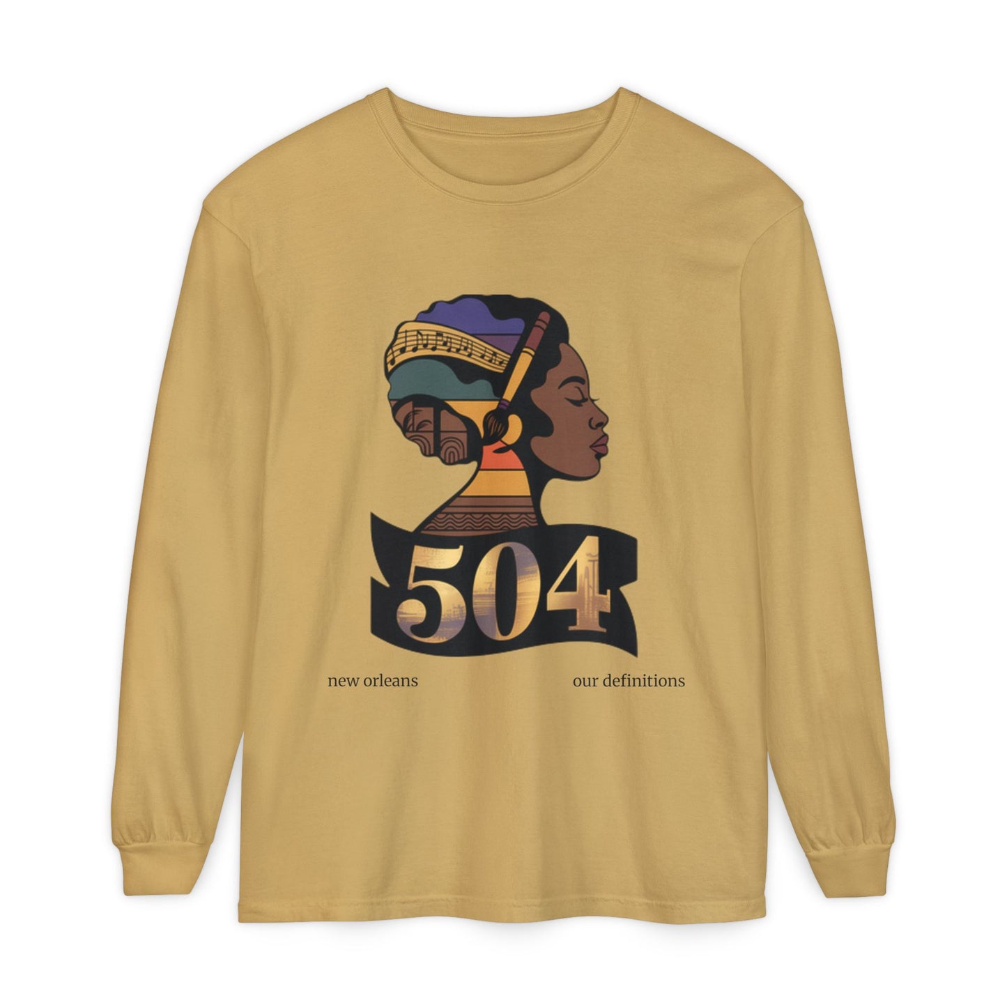 504 Queen Long Sleeve Tee