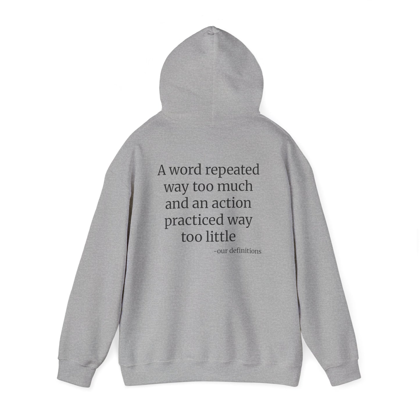 Defdefinitions™ Love Definition # 1: Hoodie