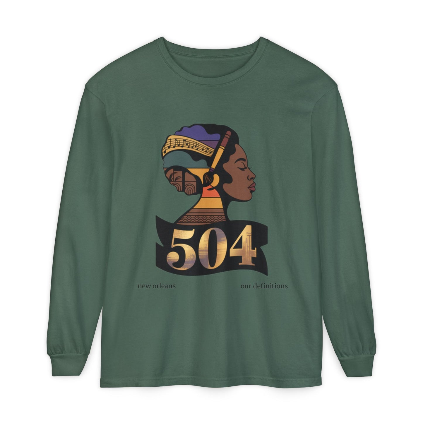 504 Queen Long Sleeve Tee