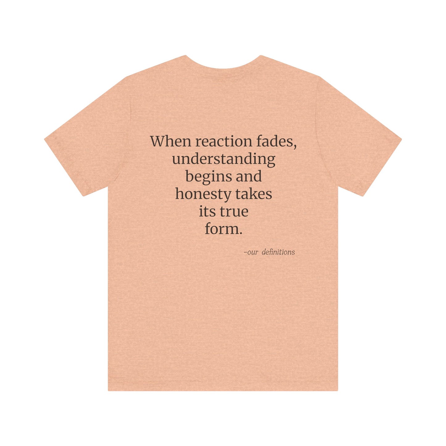 Defdefinitions™ Reflection Definition #2 Tee