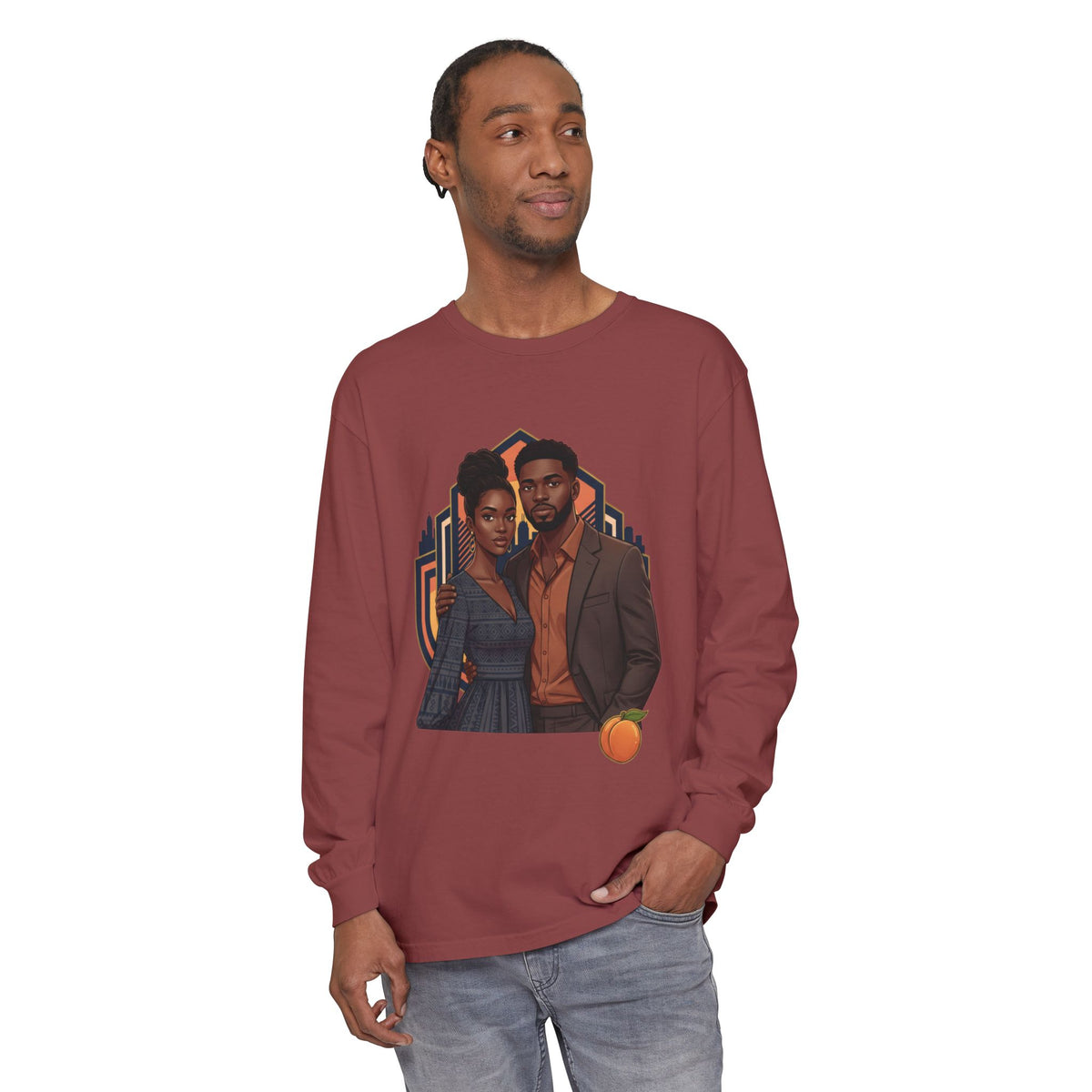 Power Couple Long Sleeve Tee