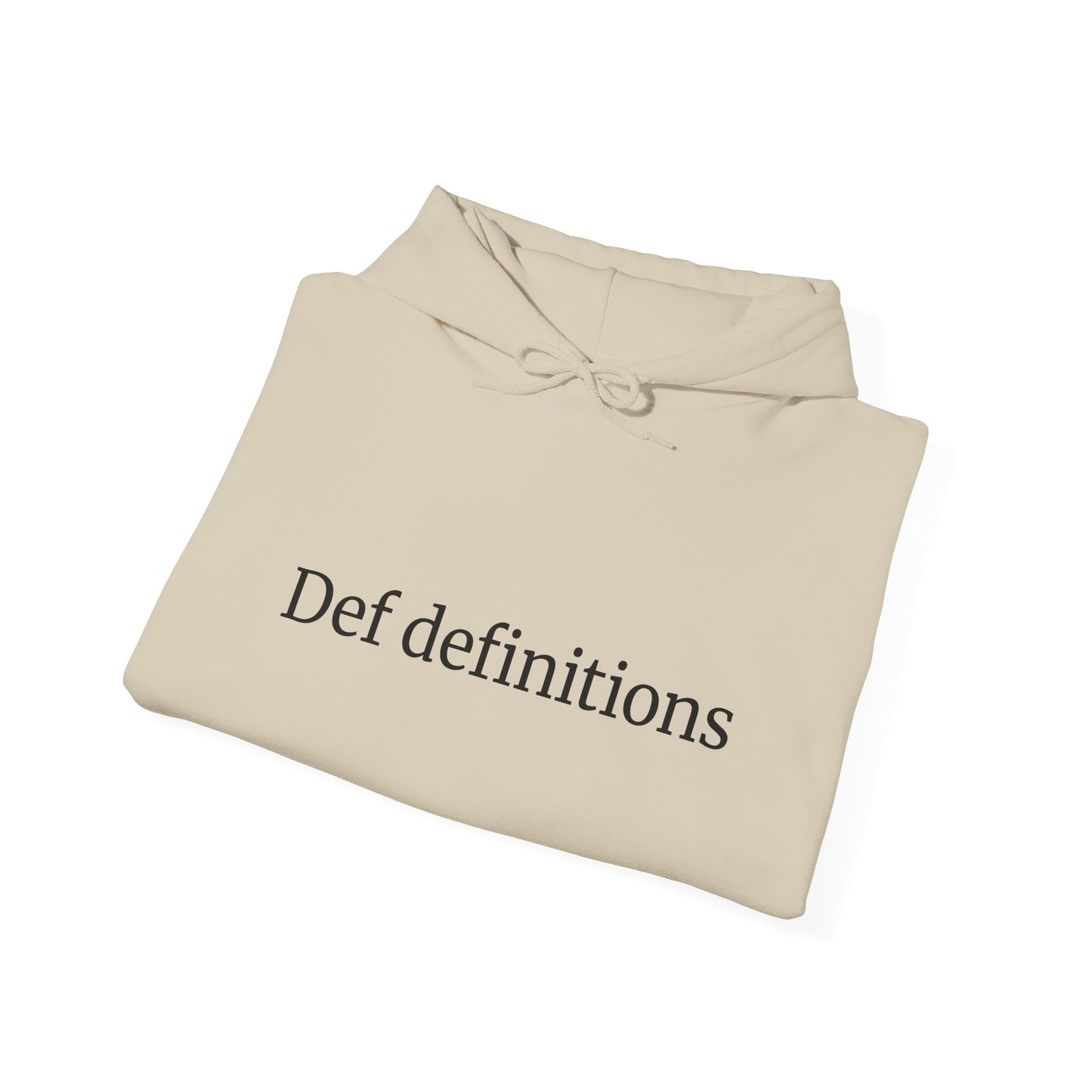 Defdefinitions™: Original Hoodie