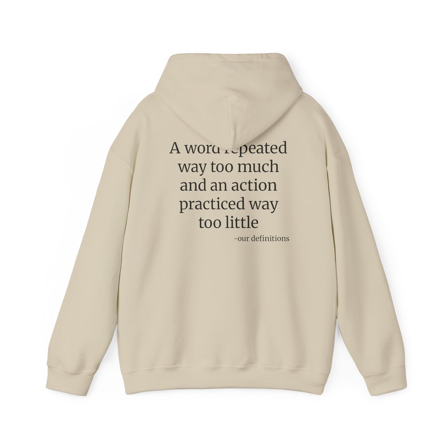 Defdefinitions™ Love Definition # 1: Hoodie