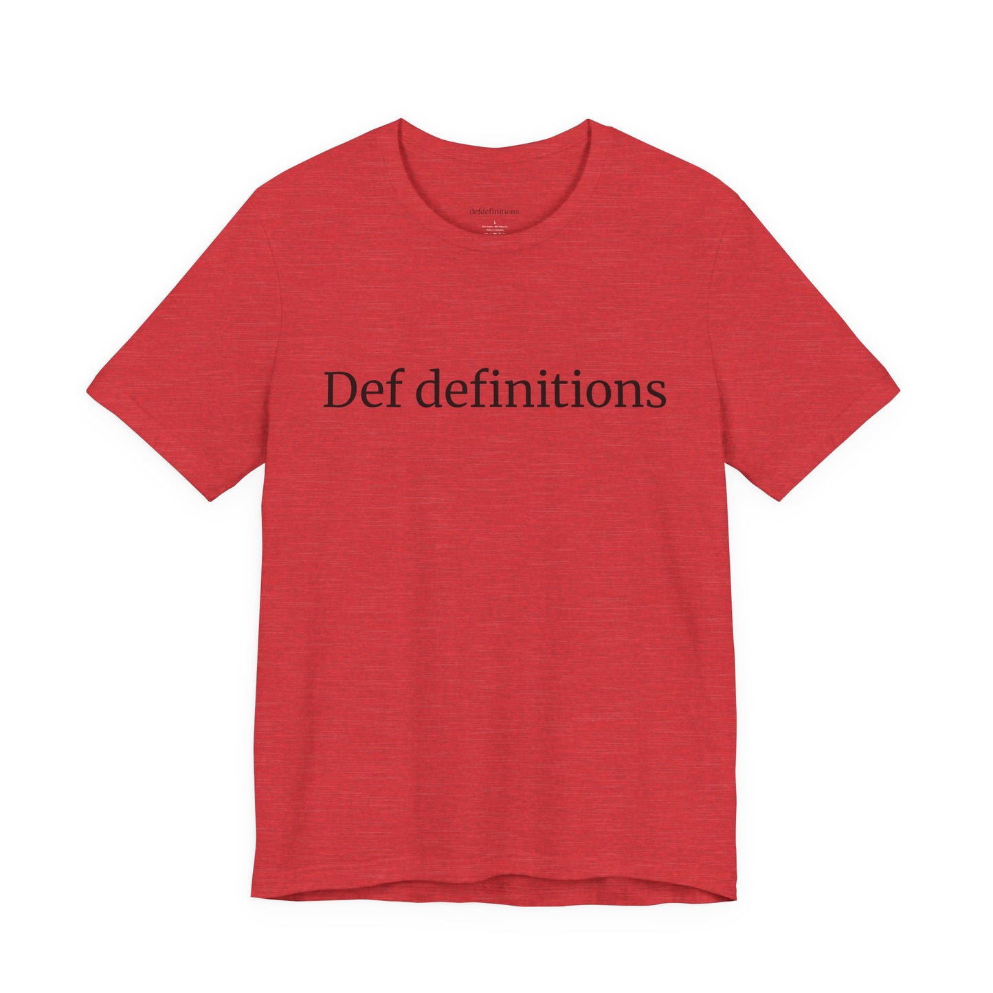Defdefinitions™ Origin Map Tee