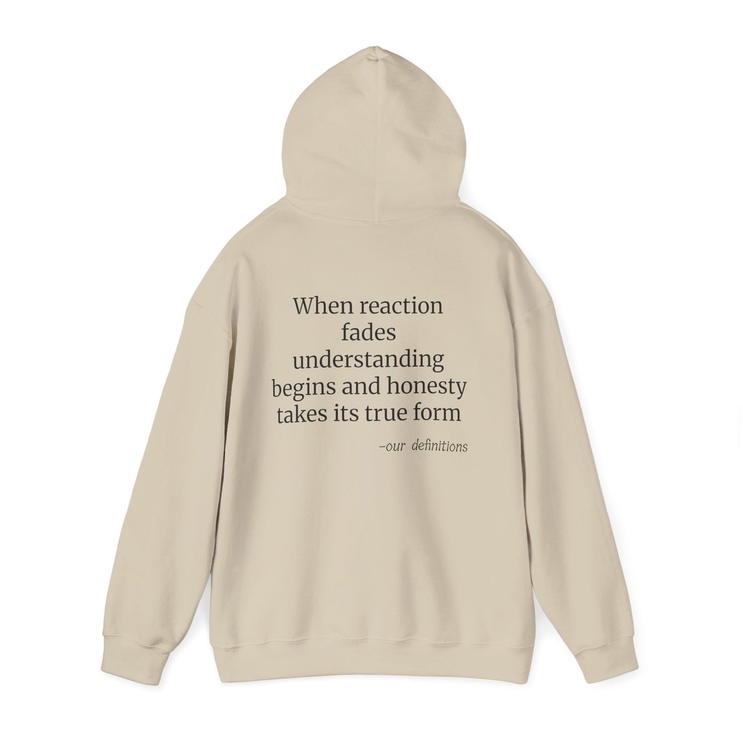 Defdefinitions™ Reflection Definition #2: Hoodie