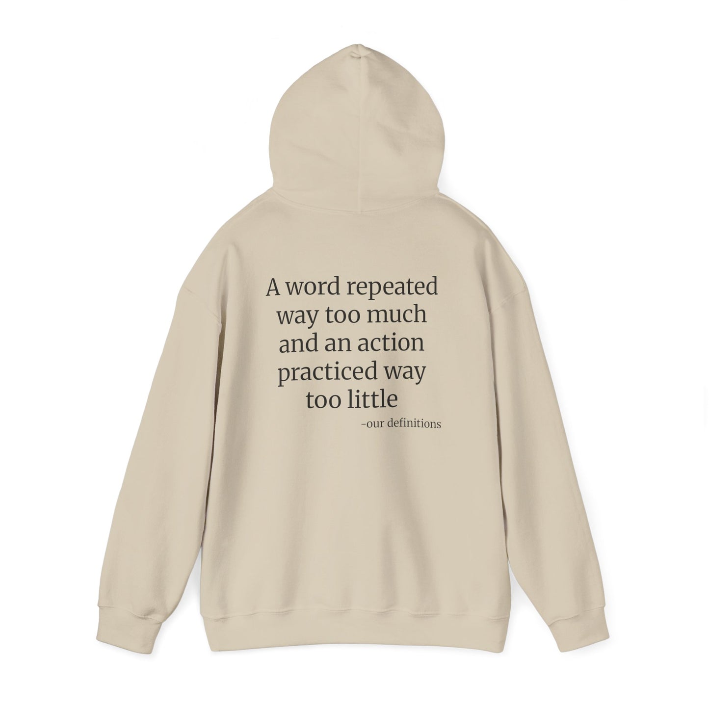 Defdefinitions™ Love Definition # 1: Hoodie