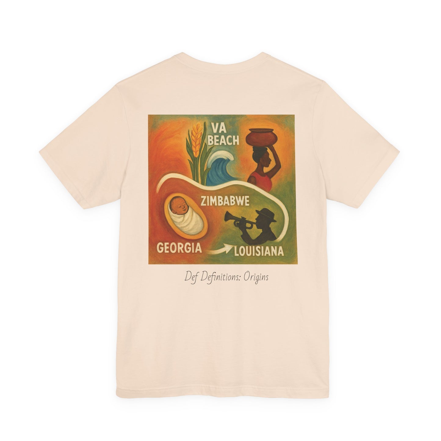 Defdefinitions™ Origin Map Tee