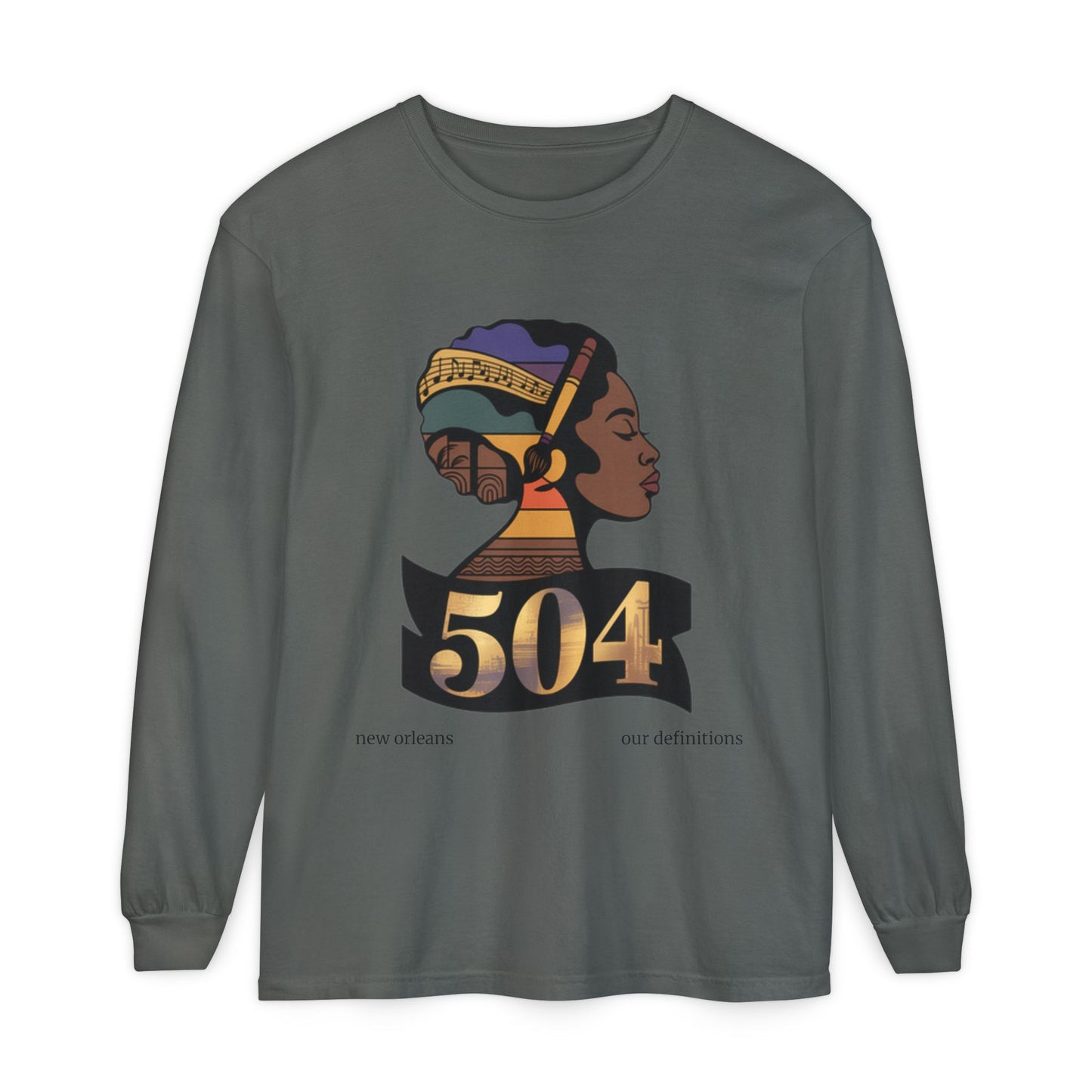 504 Queen Long Sleeve Tee