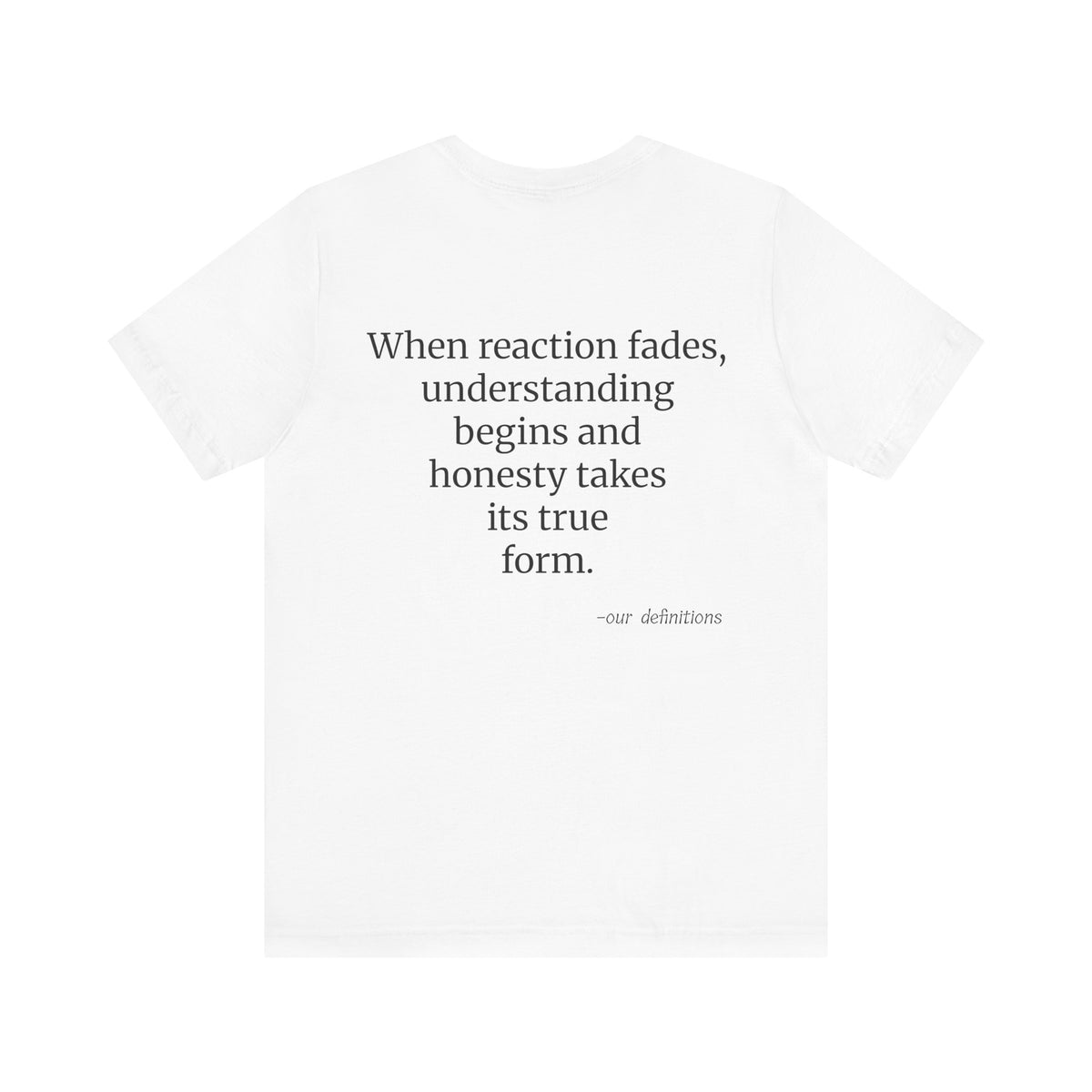 Reflection Definition #2: Tee
