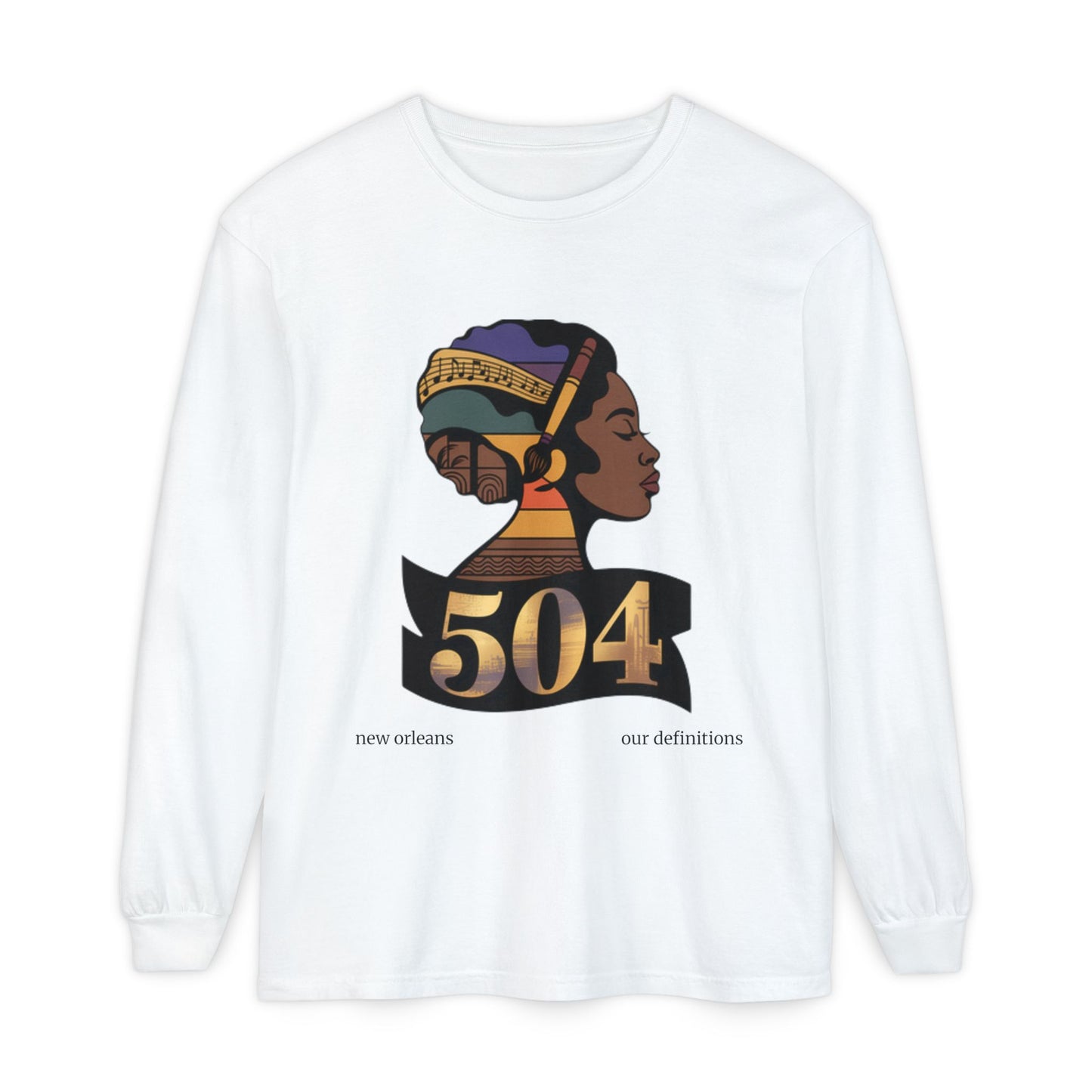 504 Queen Long Sleeve Tee