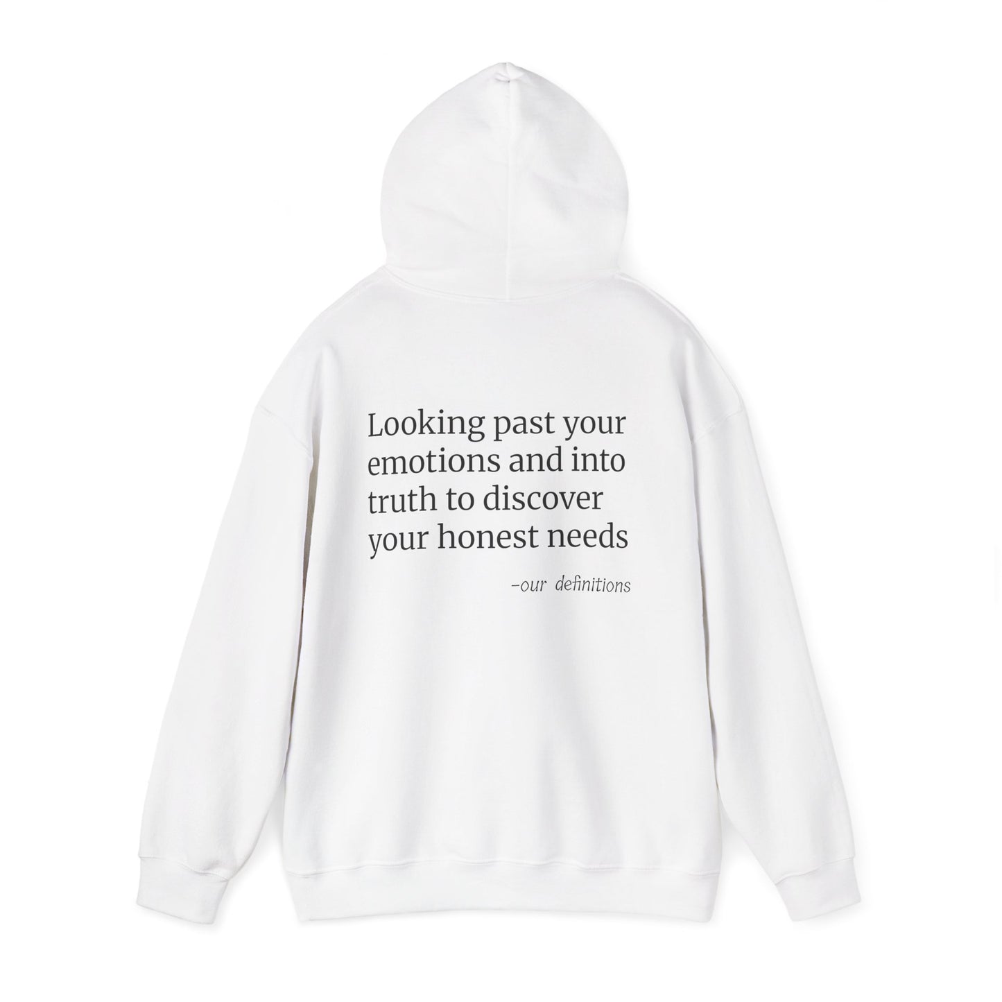 Defdefinitions™ Reflection Definition #1: Hoodie