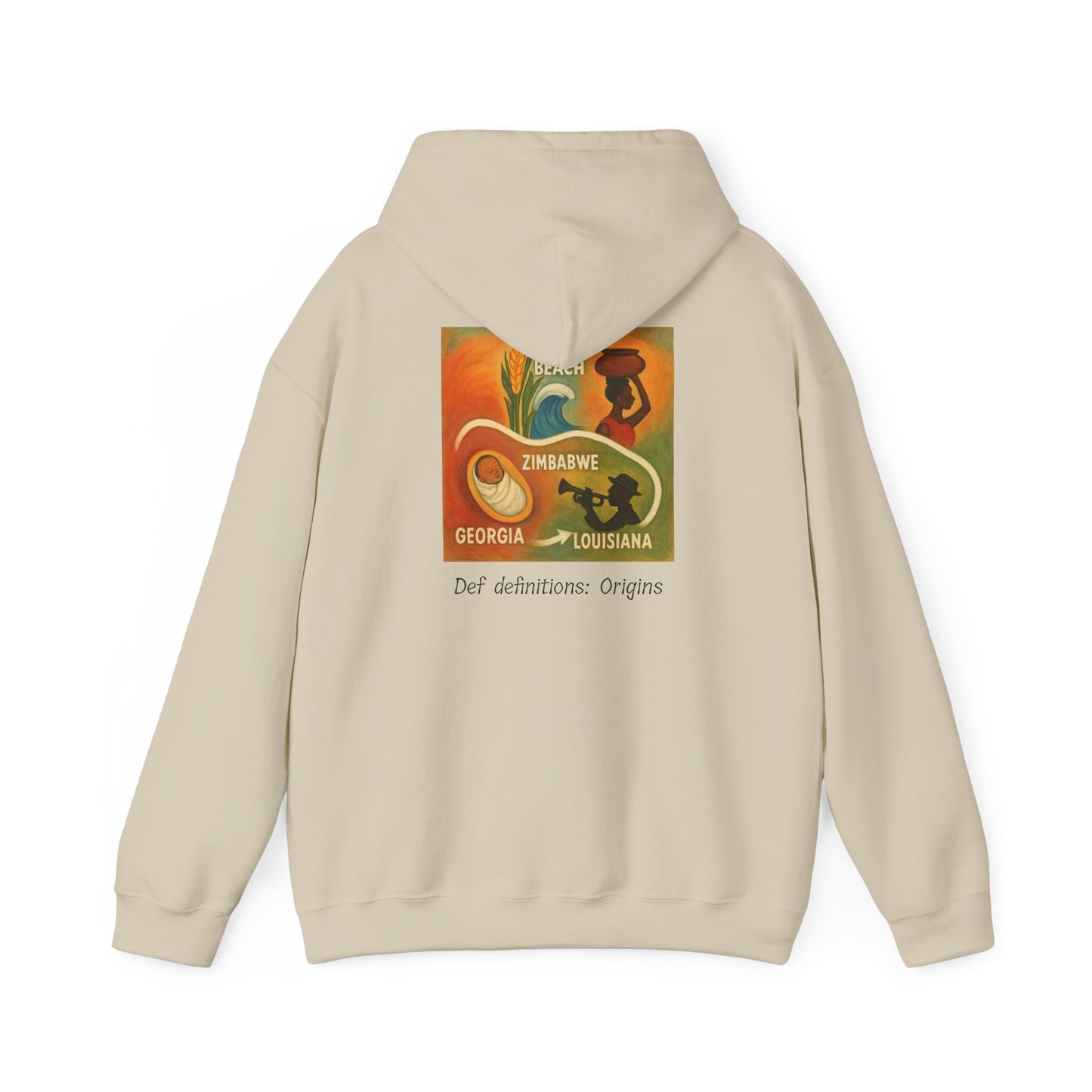 Defdefinitions™: Origin Map Hoodie