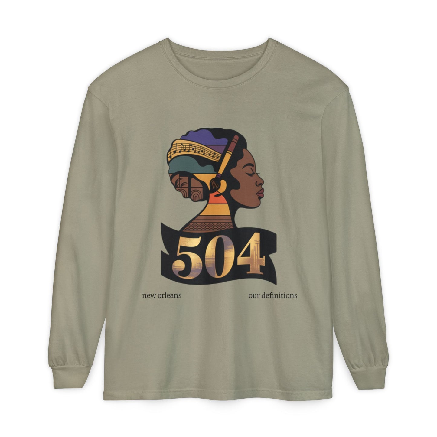 504 Queen Long Sleeve Tee