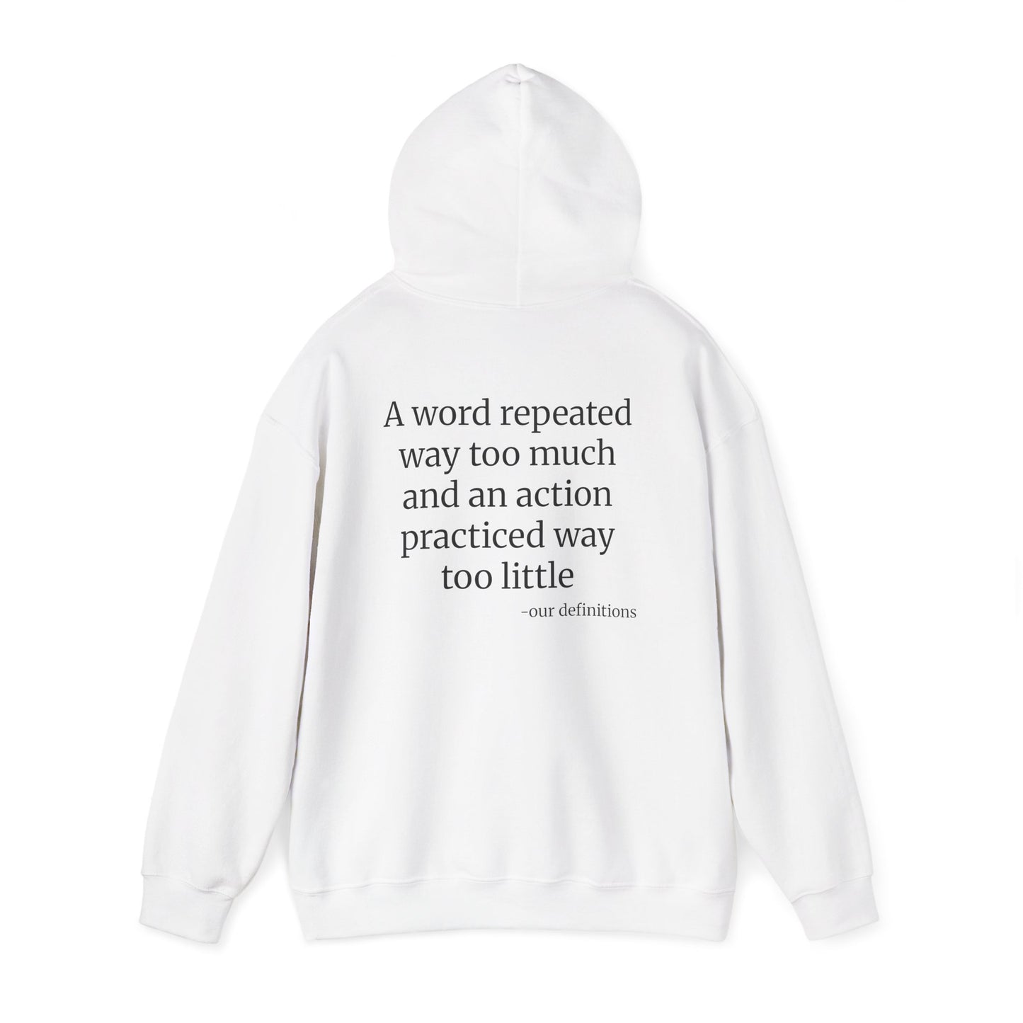 Defdefinitions™ Love Definition # 1: Hoodie