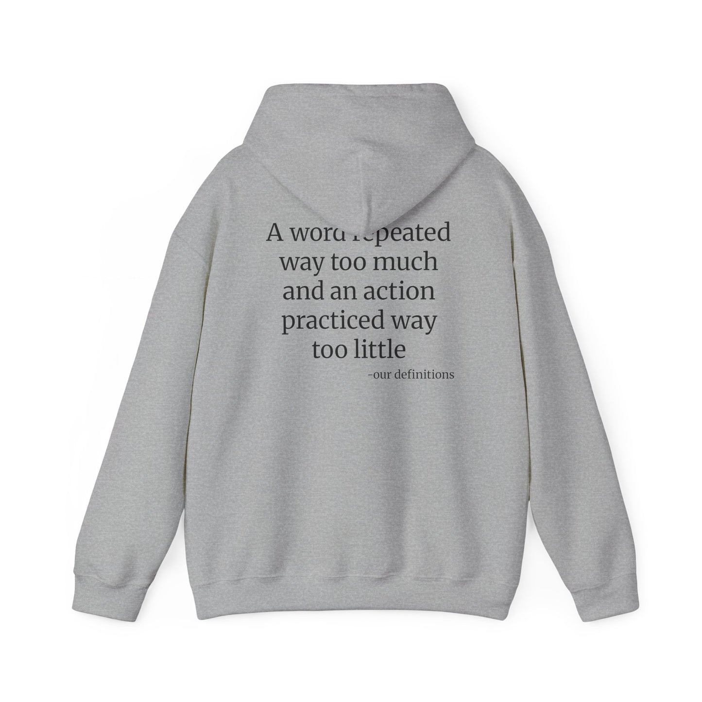 Defdefinitions™ Love Definition # 1: Hoodie