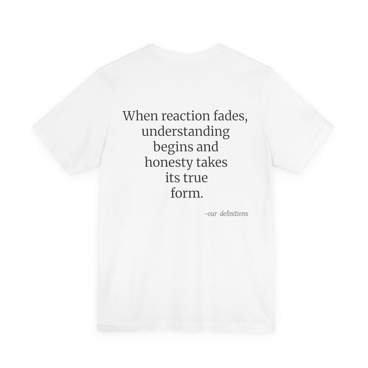 Reflection Definition #2: Tee