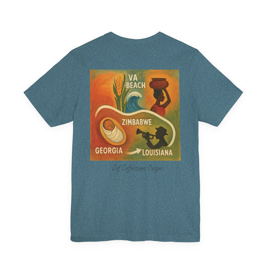 Defdefinitions™ Origin Map Tee